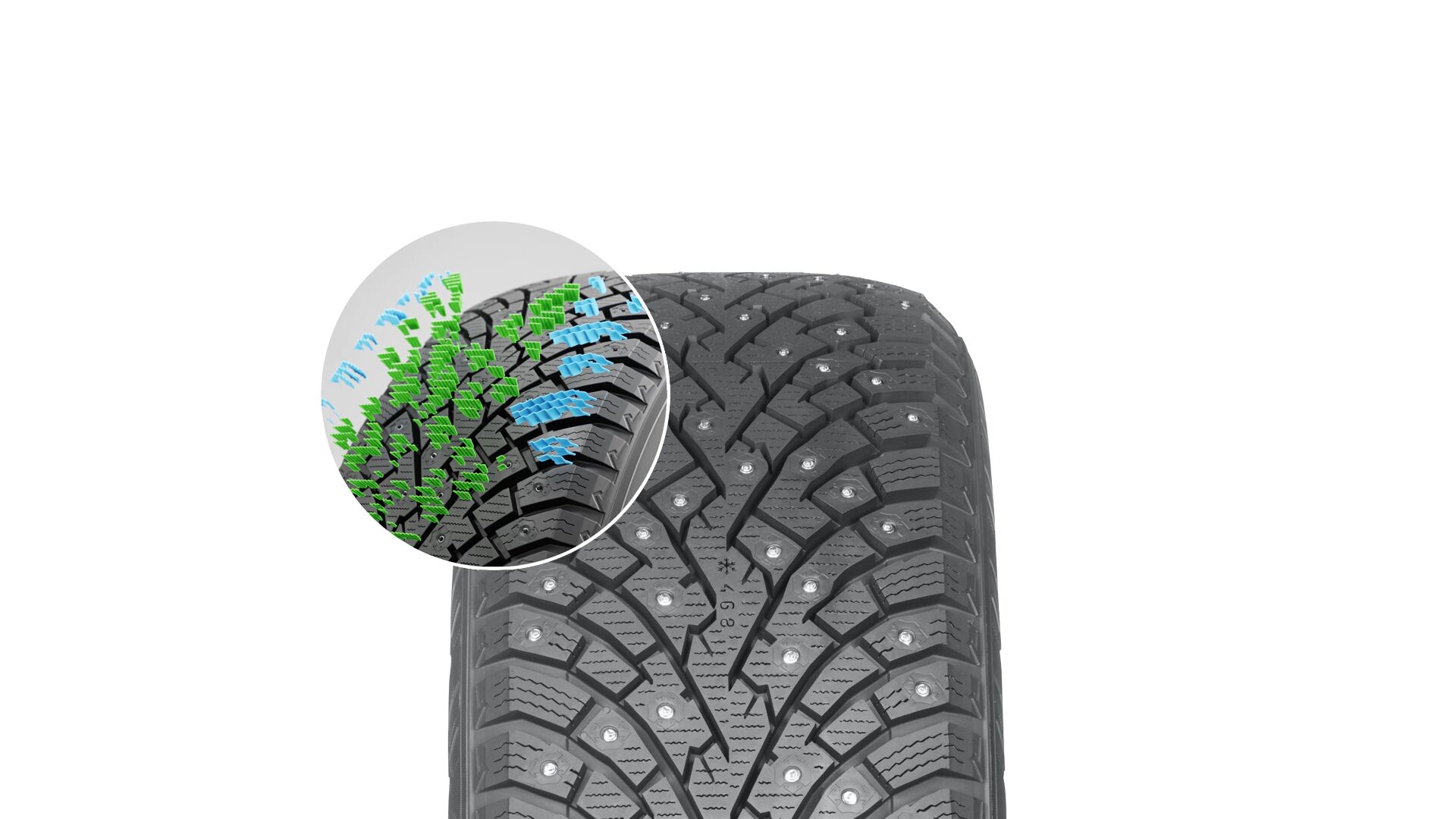 Nokian Hakkapeliitta スタッドレス 155/65R14 On-Demand Grip -- Nokian Tyres Hakkapeliitta 01 / Nokian Tyres